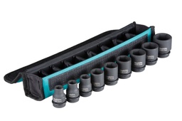 Makita B-69749 Socket set 1/2" 9 pcs