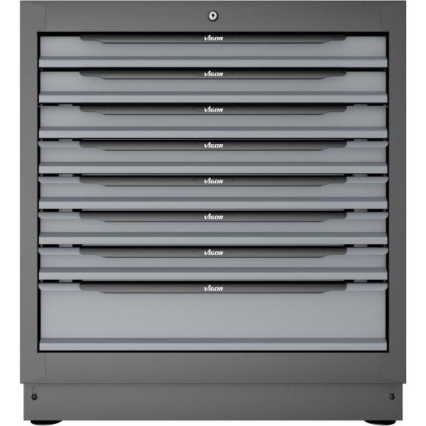 Vigor V6000-032XL Drawer lower cabinet ∙ 8 drawers ∙ 861 mm