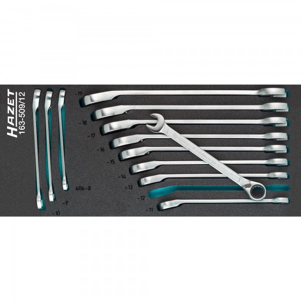 Hazet 163-509/12 Ratchet wrench set
