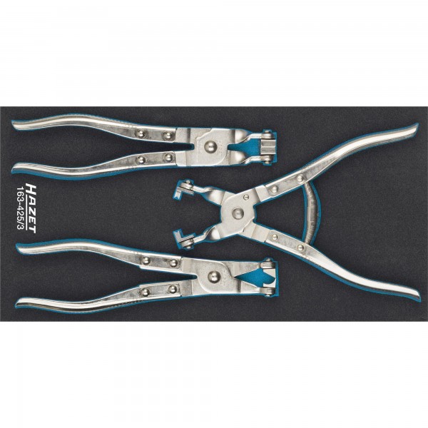 Hazet 163-425/3 Set of pliers for clamps