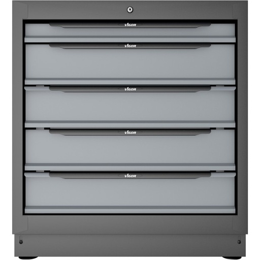 [V6000-031XL] Vigor V6000-031XL Drawer lower cabinet ∙ 5 drawers ∙ 861 mm