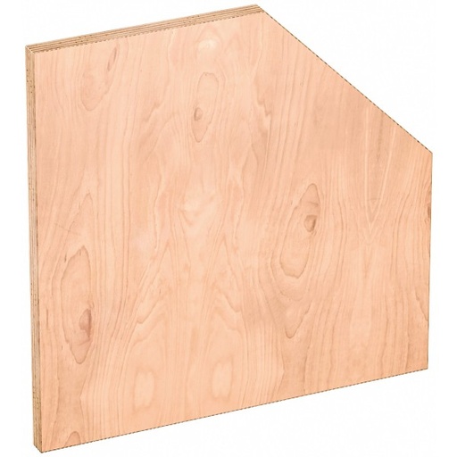 [V6000-0860] Vigor V6000-0860 Wooden worktop ∙ pentagonal