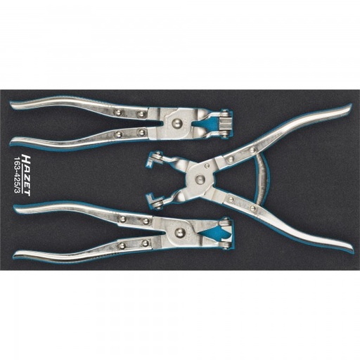 [163-425/3] Hazet 163-425/3 Set of pliers for clamps