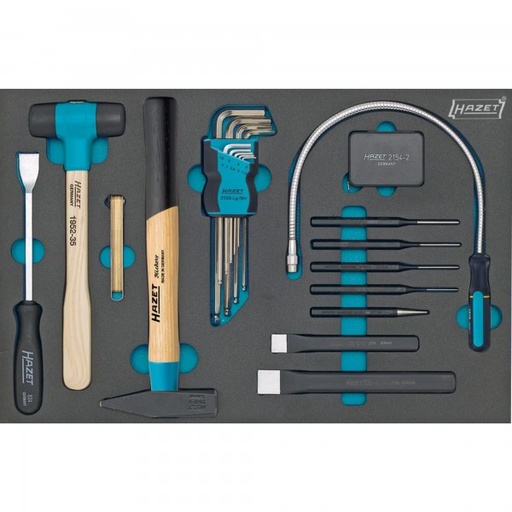 [163-60/22] Hazet 163-60/22 Tool set ∙ Allen wrench ∙ Miscellaneous tools
