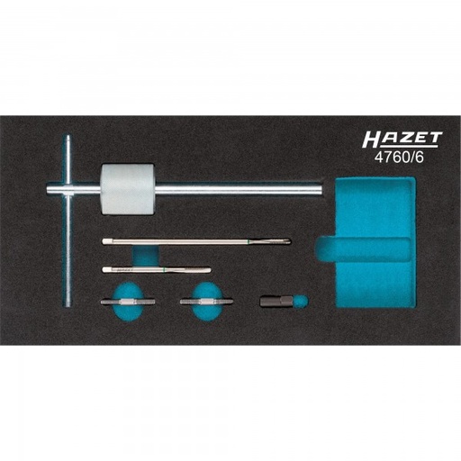 [4760/6] Hazet 4760/6 Set of glow plug extractors
